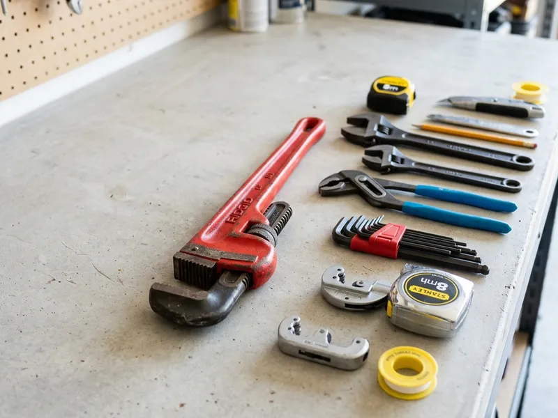 Professional plumbers in Moore, OK equipped with top-tier tools for residential and commercial plumbing services.